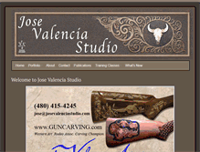 Tablet Screenshot of josevalenciastudio.com